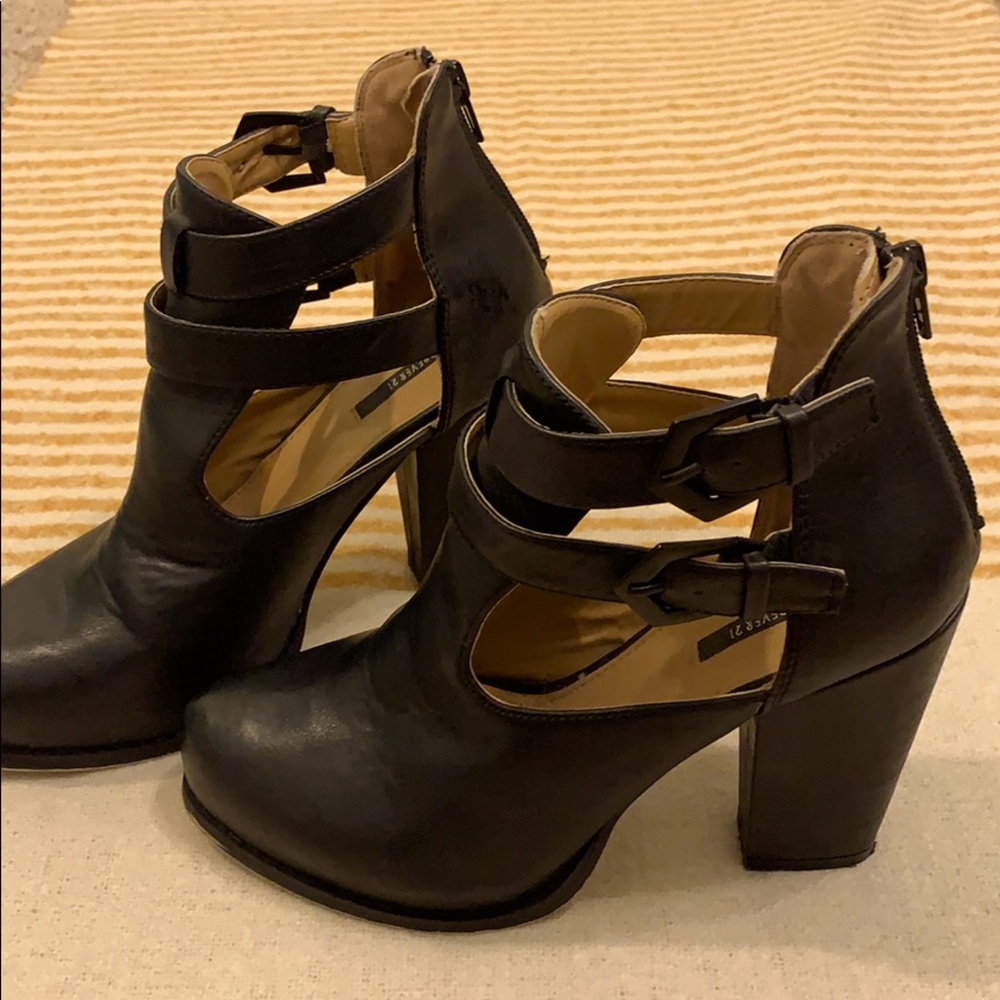 Black booties